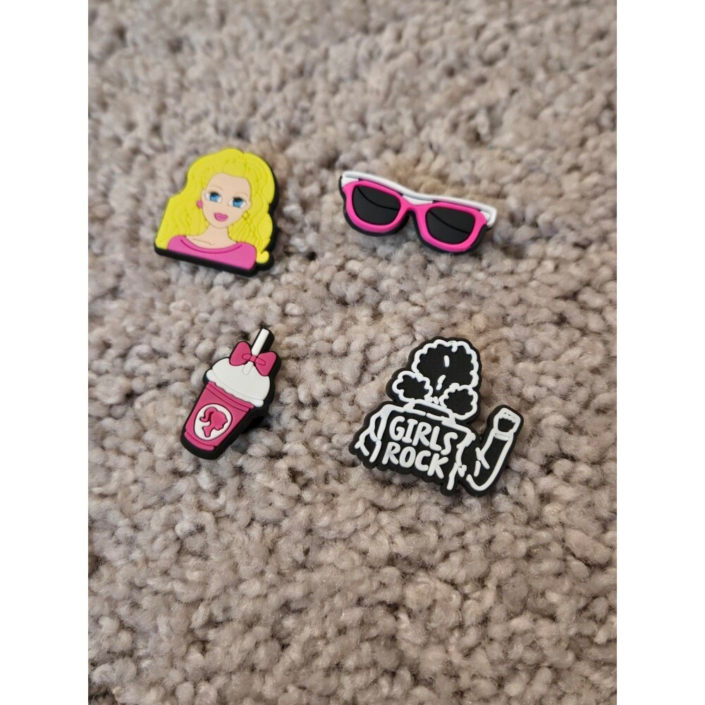 Shoe bag charms lot of 4 NEW